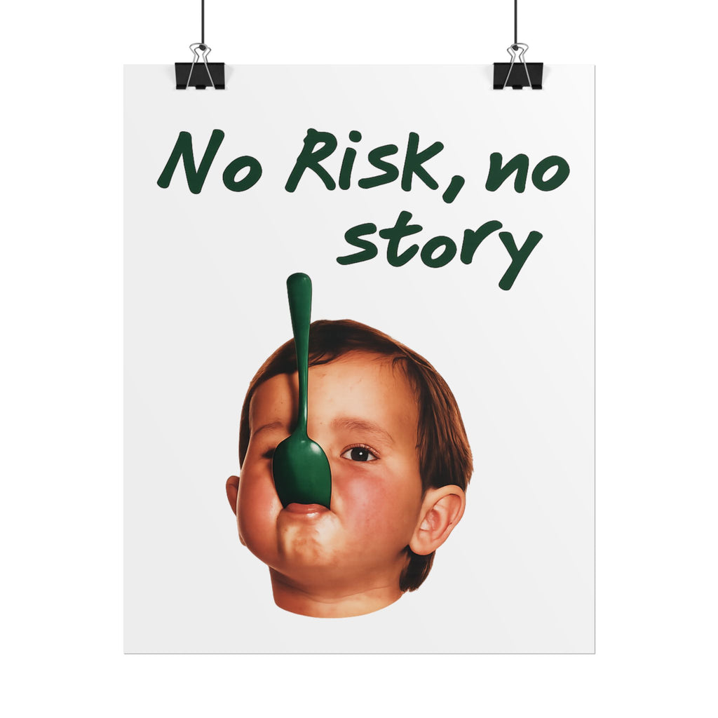 Poster No Risk, No Story – Green Edition