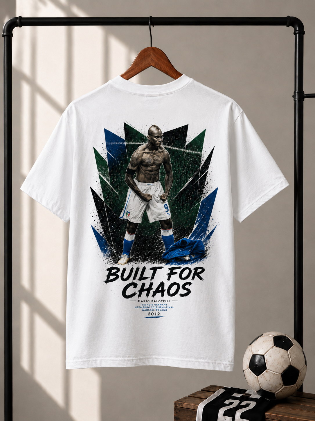 T-shirt Mario Balotelli 2012 – Built For Chaos