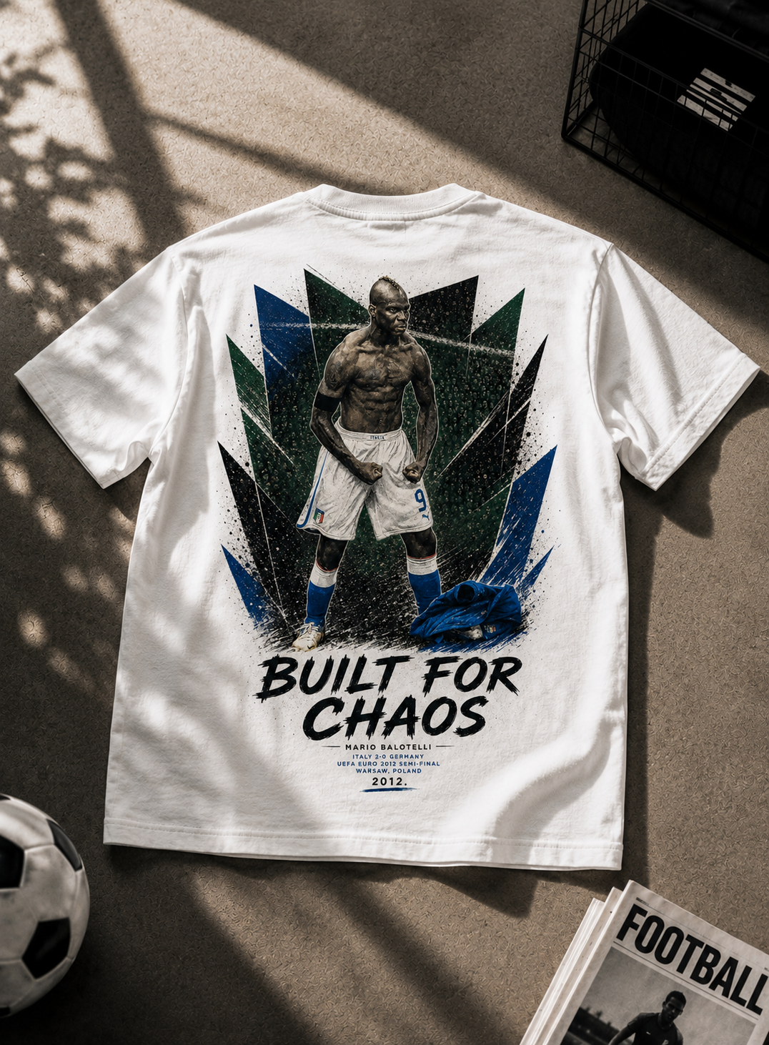 T-shirt Mario Balotelli 2012 – Built For Chaos