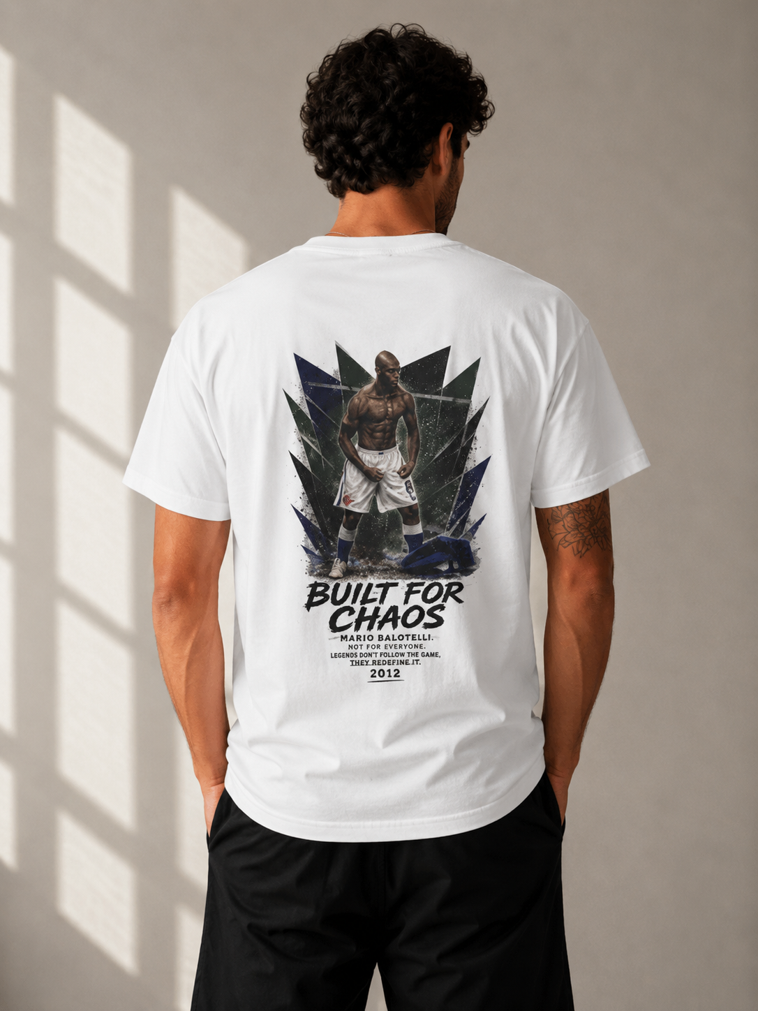 T-shirt Mario Balotelli 2012 – Built For Chaos