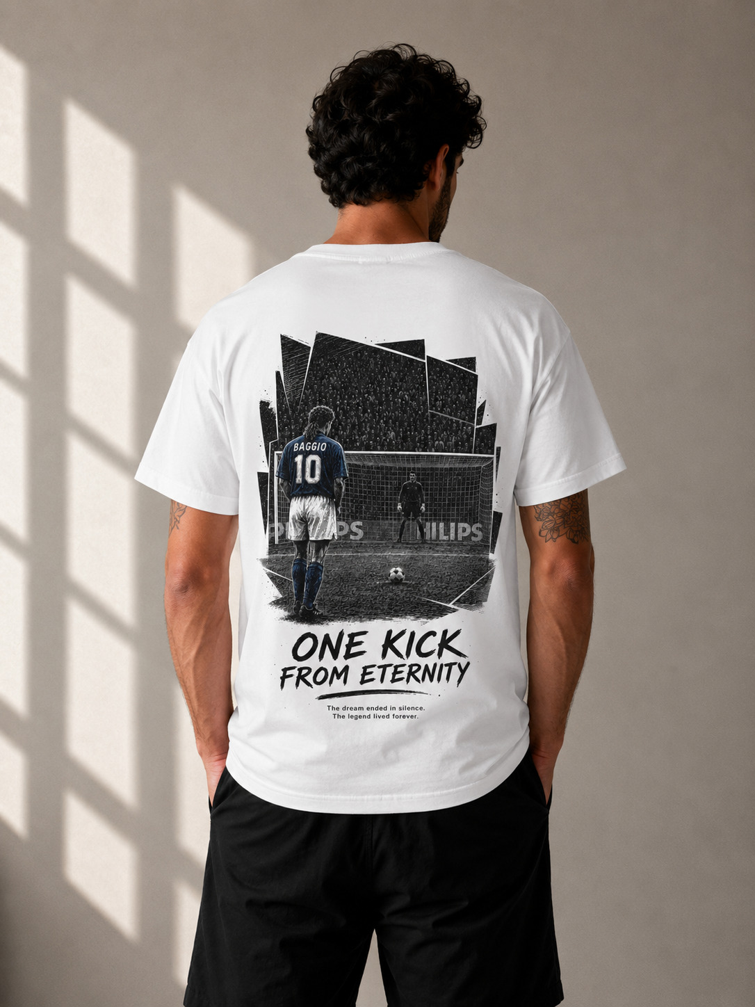 T-shirt Roberto Baggio 1994 – One Kick From Eternity.