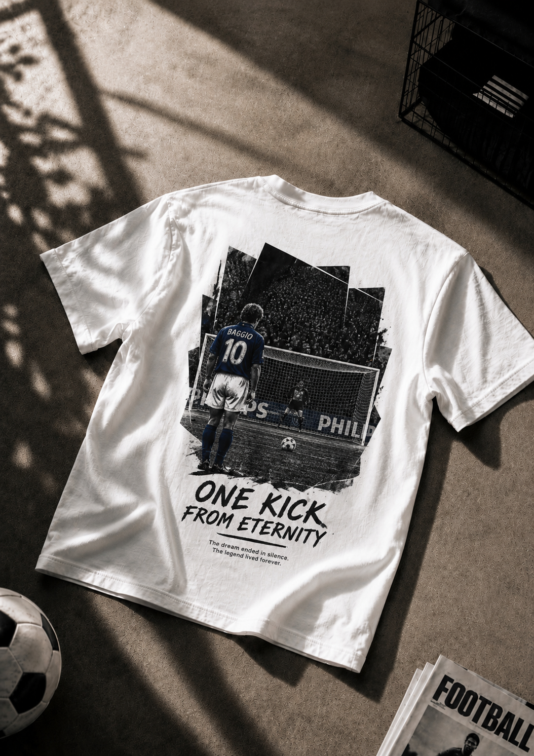 T-shirt Roberto Baggio 1994 – One Kick From Eternity.