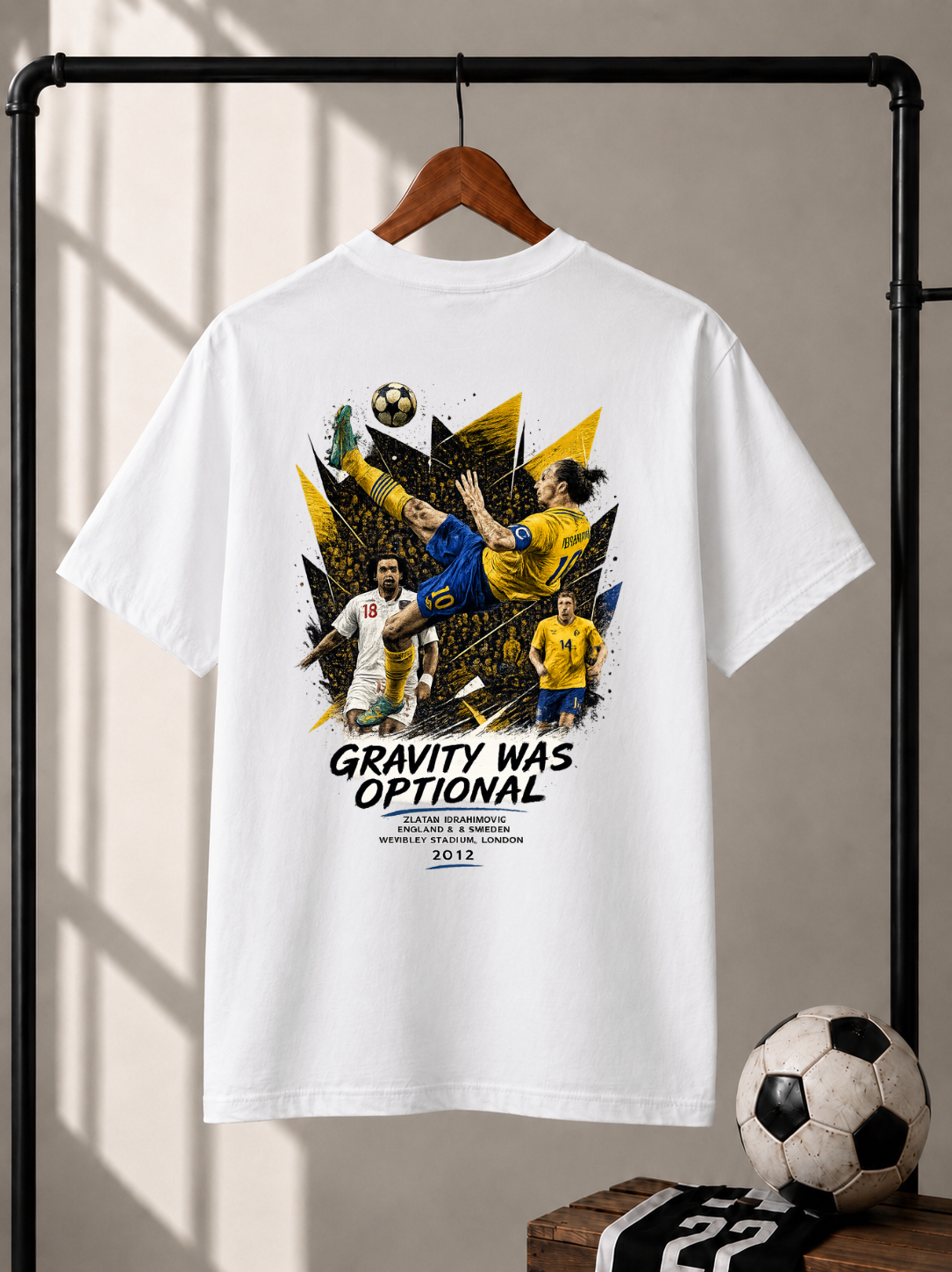 T-shirt Zlatan Ibrahimović 2012 – Gravity Was Optional