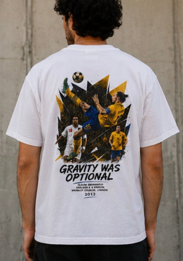 T-shirt Zlatan Ibrahimović 2012 – Gravity Was Optional