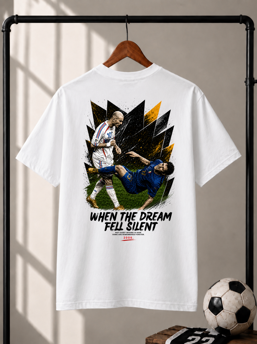 T-shirt Zidane Materazzi 2006 – Football Vintage