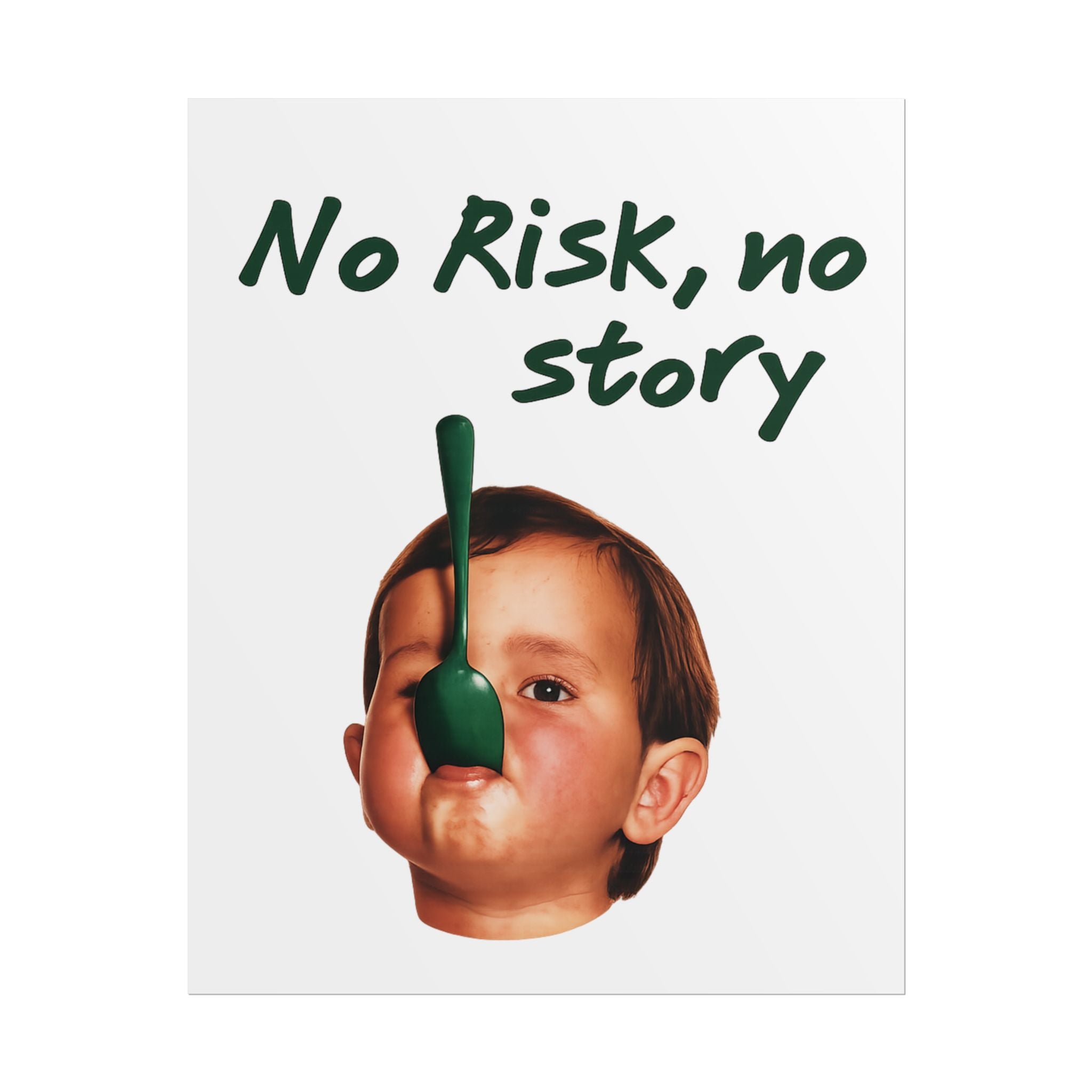 Poster No Risk, No Story – Green Edition